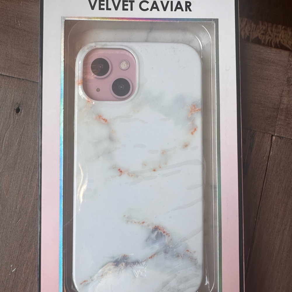Velvet Caviar Pink and White Marble Case for Cell Phones